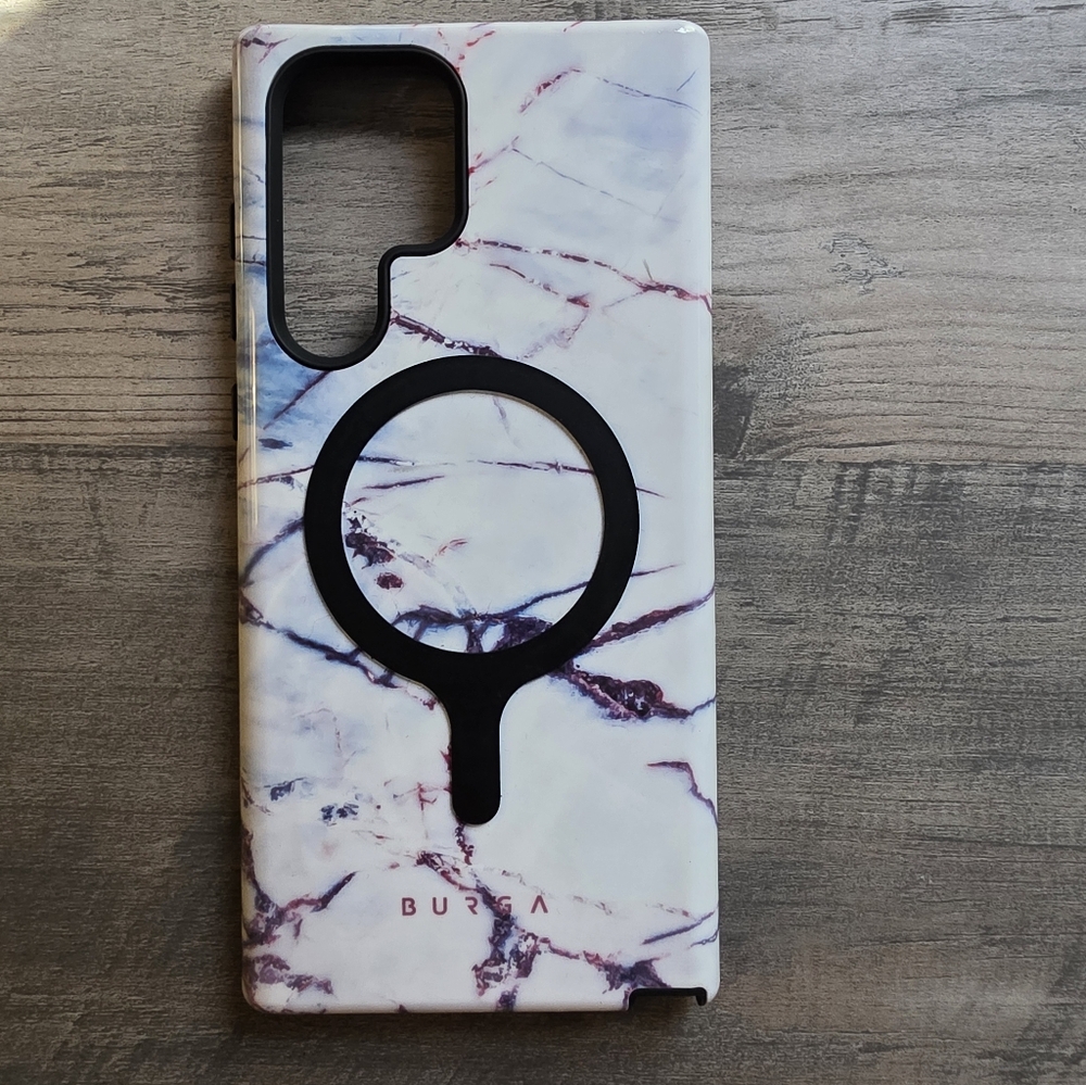 Burga Marble Phone Case S22 Ultra with Magsafe
